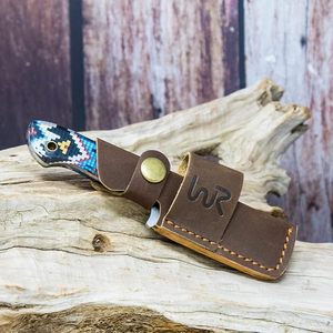 Couteau de chasse en acier inoxydable de qualité industrielle, fait à la main, taille personnalisable, manche en plastique, plusieurs couleurs, 6 mois - Product Image 5