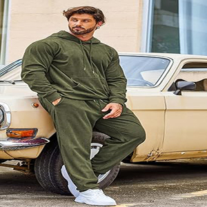 Men's <b>Tracksuit</b> 2 Piece Set Hoodie Sweatsuits Athletic Jogging Suits Casual Sports Outfits - Product Image 3