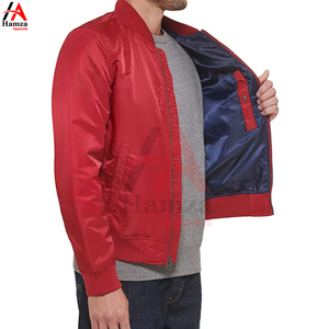 Chaqueta Bomber Vintage personalizable para hombre 250 GSM forro de nailon soporte cálido a prueba de viento chaqueta de invierno colores personalizados opciones OEM - Product Image 5