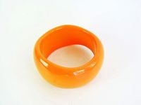 Bague sculptée en résine irrégulière, pièce d'art vert massif et artistique pour collection et exposition