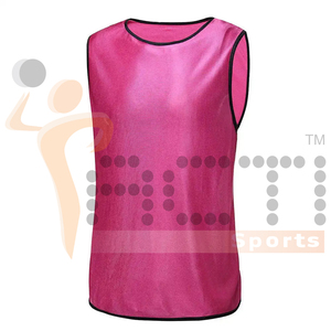 Mesh Sports Vest Soccer Vest 100% Polyester <b>Training</b> <b>Bibs</b> for Adults With Custom Logo - Product Image 4
