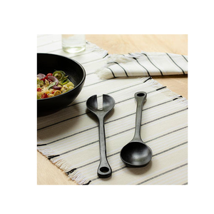 Ensalada de frutas de acero inoxidable, nota creativa en forma de corazón, cuchara para servir postre, uso y mango PVD - Product Image 2