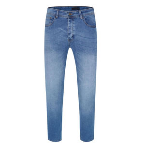 Pantalon en jean droit décontracté, streetwear d'hiver, tissu de qualité durable, coupe décontractée, port quotidien - Product Image 1