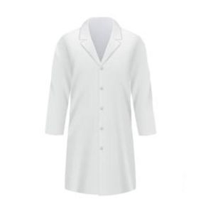 Blouse de laboratoire blanche, blouse médicale pour laboratoire, femme, homme, personnalisable, jetable, noire, bleue, infirmière, enfant, unisexe, brodée, personnalisée, OEM - Product Image 1