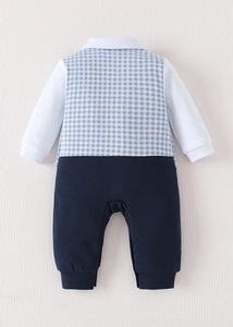 Ensemble de vêtements pour bébés garçons : Costume de cérémonie tendance pour le printemps, idéal pour les 0-<span class=keywords><strong>1</strong></span> ans et les 1er anniversaires - Vente en gros - Product Image 2