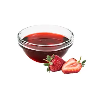 Hot Selling Product 2023 Strawberry Syrup Featuring Satisfyingly Fruity Perfect To Glaze For Baked Goods