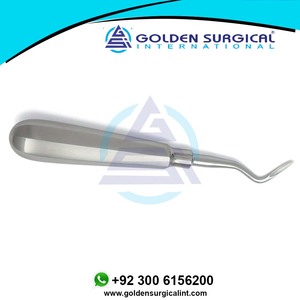 Élévateur radiculaire Flohr droit dentaire |   Élévateur de racine dentaire orthodontique réutilisable à prix bas, vente en gros - Product Image 2