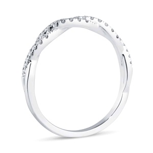 Anillo de Eternidad con Diamantes en Espiral Único, Elegantes Anillos de Diamantes para Cada Ocasión - Product Image 2