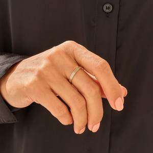 แหวนดีไซน์รูปใบไม้925ทึบชุบทอง18K ชุบทอง18K ของขวัญวันครบรอบวันเกิดของผู้หญิงขายส่งจำนวนมาก - Product Image 5