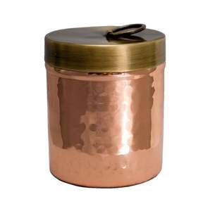 Pure Hammered Copper <b>Storage</b> Jar for Food Species Dry Fruits <b>Storage</b> <b>Container</b> Jar Home Hotel Restaurant <b>Kitchen</b> Decoration - Product Image 1