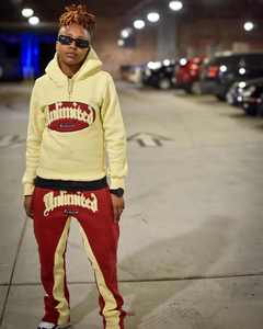 Venta al por mayor de alta calidad apenado bordado parche sudaderas con capucha de algodón personalizado de rizo francés de los hombres de lavado ácido sudaderas con capucha - Product Image 2