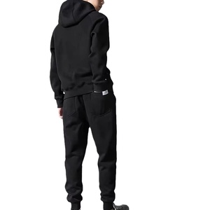 2026 OEM Comfortable Sports Hoodie and Sweat Pants Set Tracksuits 2 Piece Zip Hoodie <b>Track</b> <b>Suit</b> Men - Product Image 2