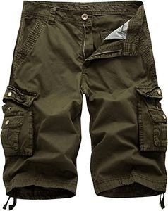 Stylish Design Men's <b>Cargo</b> <b>Shorts</b> Eco-Friendly Front Logo <b>Lightweight</b> Anti-Wrinkle Comfortable Breathable High Quality - Product Image 6