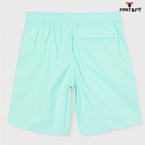 Shorts de sport décontractés pour hommes en toile unie de haute qualité, design personnalisé, séchage rapide, imperméables, respirants, avec poches, à bas prix - Product Image 3