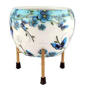 Pot de plante suspendu en métal seau à fleurs en métal pot de fleur en cuivre est parfait pour décorer votre chambre à coucher salle à manger bureau salon - Product Image 2