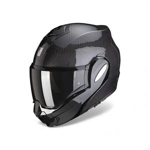 Casco Modulare Mezzo Integrale EXO-TECH EVO in Fibra di Carbonio, Nuovo, Chiusura Rapida, Taglia XL per Moto - Product Image 1