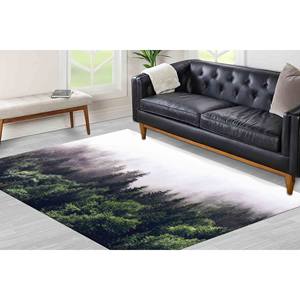 Tapis imprimé paysage naturel : Couloir vibrant, coloré, loft, salle de bain, tapis en velours - Product Image 3