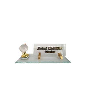 Targhetta Desktop personalizzata M543-şffgold - Product Image 2