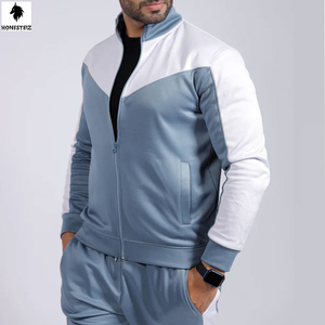 ชุดวอร์ม2ชิ้นสำหรับผู้ชายชุดวอร์มแนววินเทจชุดวิ่งออกกำลังกายสำหรับผู้ชาย - Product Image 6