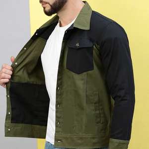 Premium quality <b>Men</b> Denim <b>Jacket</b> latest style affordable rate hot selling <b>light</b> weight denim <b>jacket</b> for <b>men</b> with custom made - Product Image 5