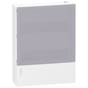 Per SCHNEIDER ELECTRIC Mini Pragma Surface Enclosure MIP12212T 2 X 12 Moduli con Porta Traslucida - Product Image 1