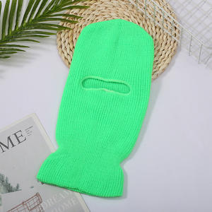 Thermal Winter Neck Warmer Face Cover with Reflective Logo Balaclava Ski Mask Men Cold Weather100% Cotton <b>Scarf</b> Windproof - Product Image 5