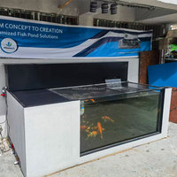 Fuente de Agua Decorativa Moderna para Jardín, Patio, Piscina, Diseño de Paisaje con Sistema de Flujo de Agua Continuo