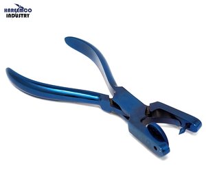 Pince bleue AINSWORTH de qualité supérieure pince à poinçonner pour barrage en caoutchouc INSTRUMENTS ENDODONTIQUES DENTAIRES - Product Image 1