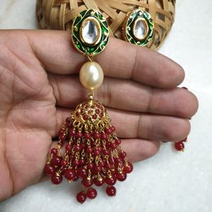 ต่างหูห้อยทองเหลืองน่ารักสำหรับงานแต่งงานของขวัญวันครบรอบ - Product Image 2