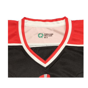 Maillot de hockey sur glace unisexe avec logo personnalisé respirant à séchage rapide Service OEM pour vêtements de hockey sur glace - Product Image 2