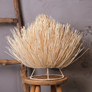 Handicraft Seagrass <b>Lamp</b> Decor Luxury Modern Asian Design with Traditional Chinese Style Made in Viet Nam on Sale for 99GD - Product Image 3