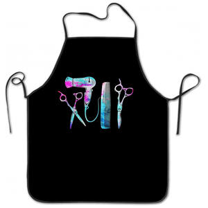 ผ้ากันเปื้อนผ้าโพลีเอสเตอร์ลายทางกันน้ำสำหรับร้านตัดผม - Product Image 5