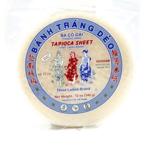 Bánh tráng gạo nguyên tấm 22cm, bánh tráng Việt Nam dùng làm nem, nhận đặt hàng OEM, chất lượng xuất khẩu - Product Image 5