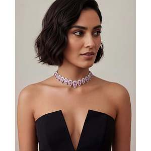 Collier en diamant Blush Blaze - Product Image 2