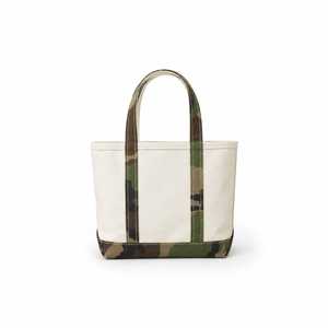 <b>Canvas</b> <b>Tote</b> Bag with Handles and Bottom Panelled Design Zipper Closure All Seasons for Daily Use - Product Image 1