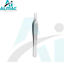 Instrumentos quirúrgicos básicos más vendidos de ALMAC, fórceps de tejido Adson de 12cm de alta calidad, equipo de cirugía de acero inoxidable de gran oferta - Product Image 1