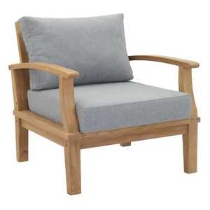 Teak Wood <b>Sofa</b> Set Modern Indoor <b>Outdoor</b> Furniture Solid Wood Patio Sectional Luxury <b>Sofa</b> with Soft Comfort Cushion - Product Image 3