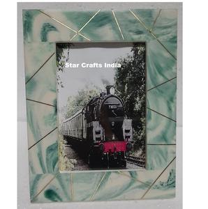 Cadre photo en résine Offres Spéciales porte-photo décoratif, cadre photo en résine, dessus de table doué de mariage - Product Image 1