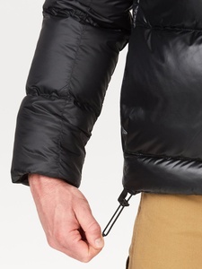 Vestes d'hiver matelassées à capuche pour hommes Manteau long et épais Léger d'extérieur Stylish Thermal Outerwear - Product Image 4