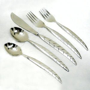 Couverts en acier inoxydable plaqué argent Fournisseurs de couverts modernes de qualité supérieure d'Inde à un prix raisonnable Finition personnalisée - Product Image 6