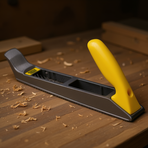 เครื่องไสไม้แบบเปลี่ยนหัวได้ Stanley Surform พร้อมตัวเครื่องโลหะทนทาน ชุด 2 ชิ้นสำหรับตะไบและตะไบขัด - Product Image 3