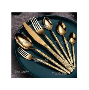 Ensemble de couverts en métal avec poignée de créateur ensemble de couverts de vaisselle de taille et de forme personnalisées pour la vaisselle de restaurant - Product Image 3