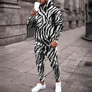 Chándal deportivo con cremallera de poliéster para hombre con logotipo personalizado OEM gran oferta ropa de entrenamiento transpirable de talla grande para ropa de calle de invierno - Product Image 2