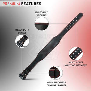 Professional Weightlifting <b>Belt</b> For Gym Fitness Strength Training Support Ideal For <b>Men</b> And Women - Product Image 4