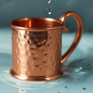 Moscow Mule Mini Taza de cobre Sublimación Tazas de acero inoxidable de cobre Tazas para beber personalizadas grabadas - Product Image 4