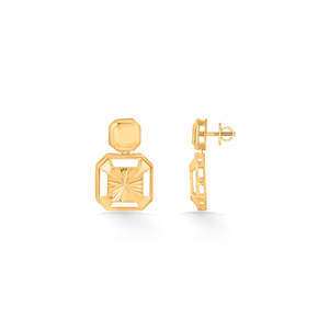 Vintage Gold-Plated Bridal Jewelry <b>Set</b> with Pearl <b>and</b> Diamond Accents - Product Image 5