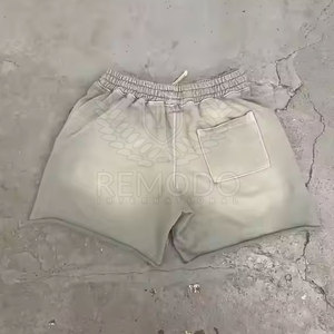 Shorts pour femmes lavage à l'acide taille haute Shorts pour femmes tenues de rue décontractées sur mesure - Product Image 5