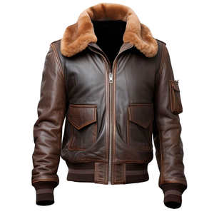 เสื้อแจ็คเก็ตขนแกะเทียมสำหรับผู้ชาย บุขนนุ่ม สัมผัสนุ่มสบาย ป้องกันความหนาวเย็น ดีไซน์ยอดเยี่ยม สินค้าขายส่งยอดนิยม - Product Image 6