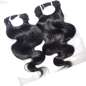 Échantillon de cheveux vague de corps couleur noire cheveux 100% cheveux humains vierges non traités - Product Image 3