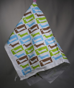 Serviette de cuisine 100% coton biologique, écologique, hypoallergénique, séchage rapide, douce, confortable, facile à nettoyer, imprimé floral, logo - Product Image 6